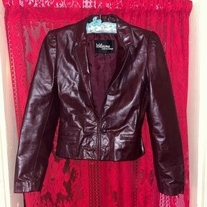 Wilson leather vintage blazer